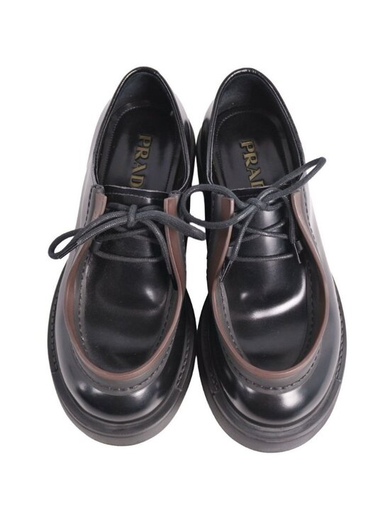 Prada Loafers Diapason Moccasins Leather Shoes main image 6
